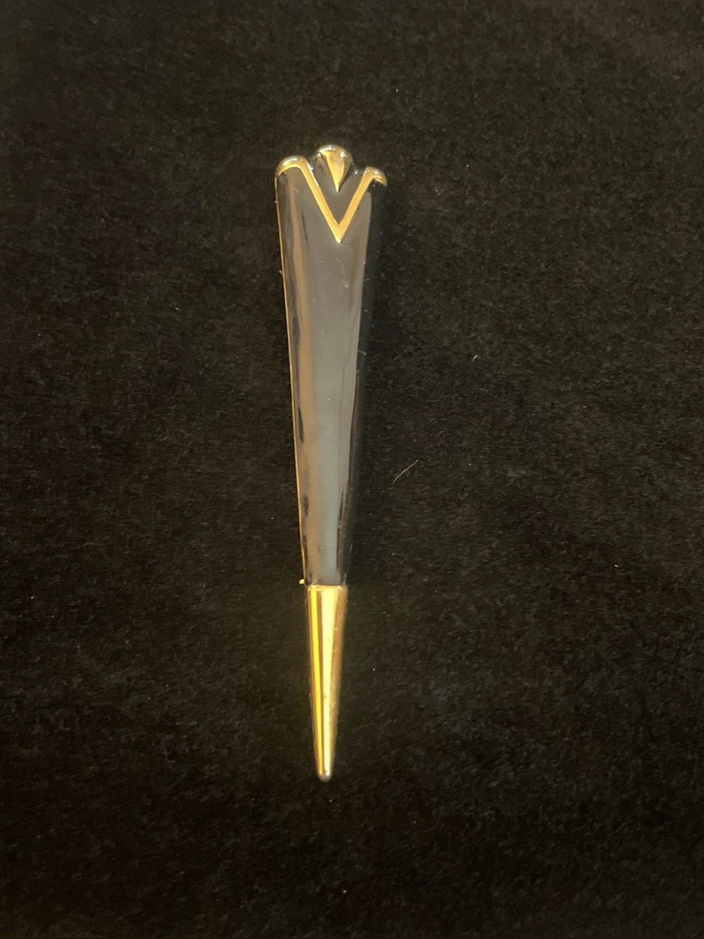 Vintage Monet signed Fountain Pen Brooch.